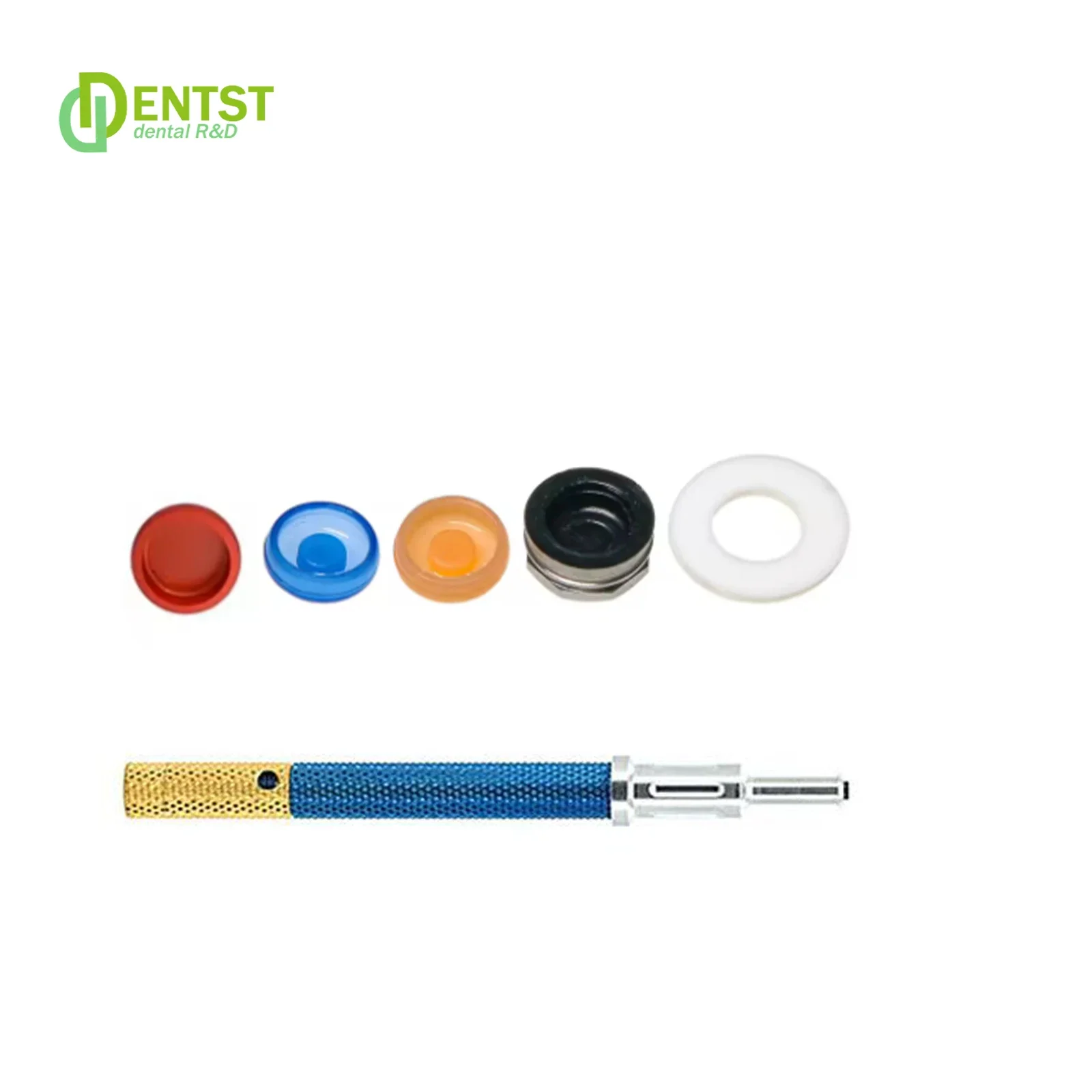 Dental Implant Retention Caps Kit Universal Locator Core Tool for Insertion Extraction Abutment Overdenture Attachment