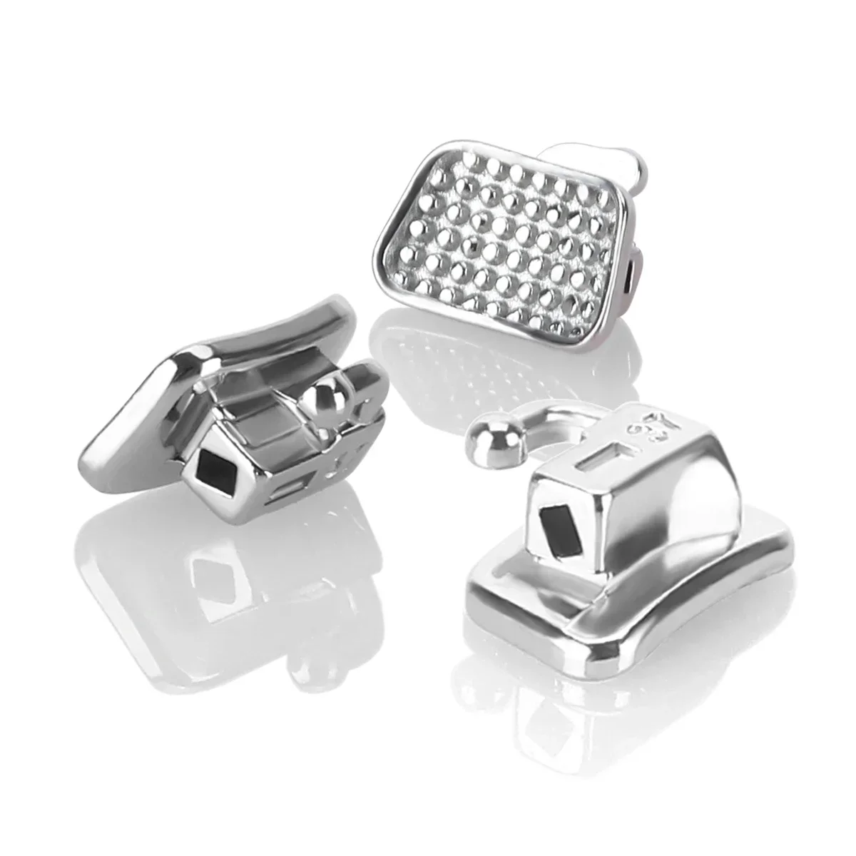 200Pcs 50Sets Dental Orthodontic Buccal Tube 1st 2nd Molar Bondable Monoblock Non-Convertible Roth MBT 0.022 0.018