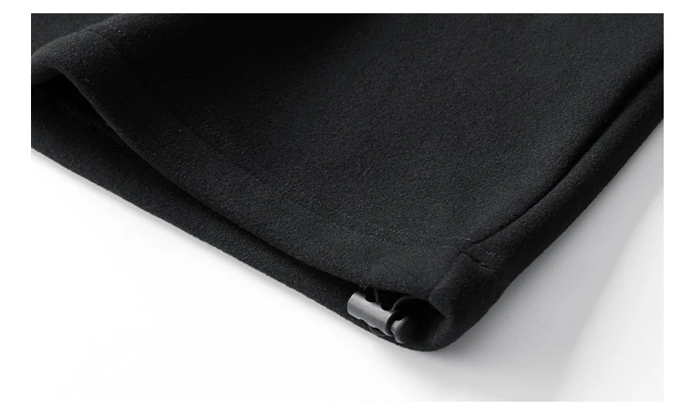 Plus Velvet Sweater Men's L-9XL Large Size Winter Polar Fleece Stand-up Collar Half-zipper Long-sleeved Solid Color Coat Promo