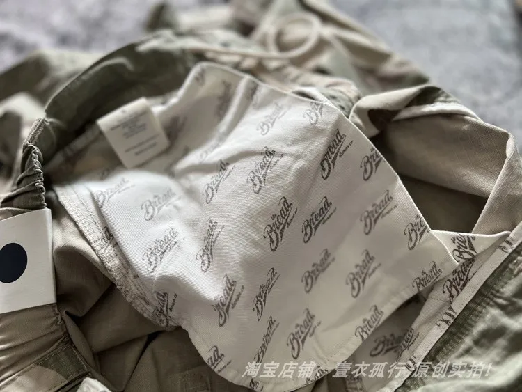 American Retro Amekaji 3D Patch Pocket Washed Workwear Loose Straight Camo Summer Cargo Shorts for Men High Quality 100% Cotton