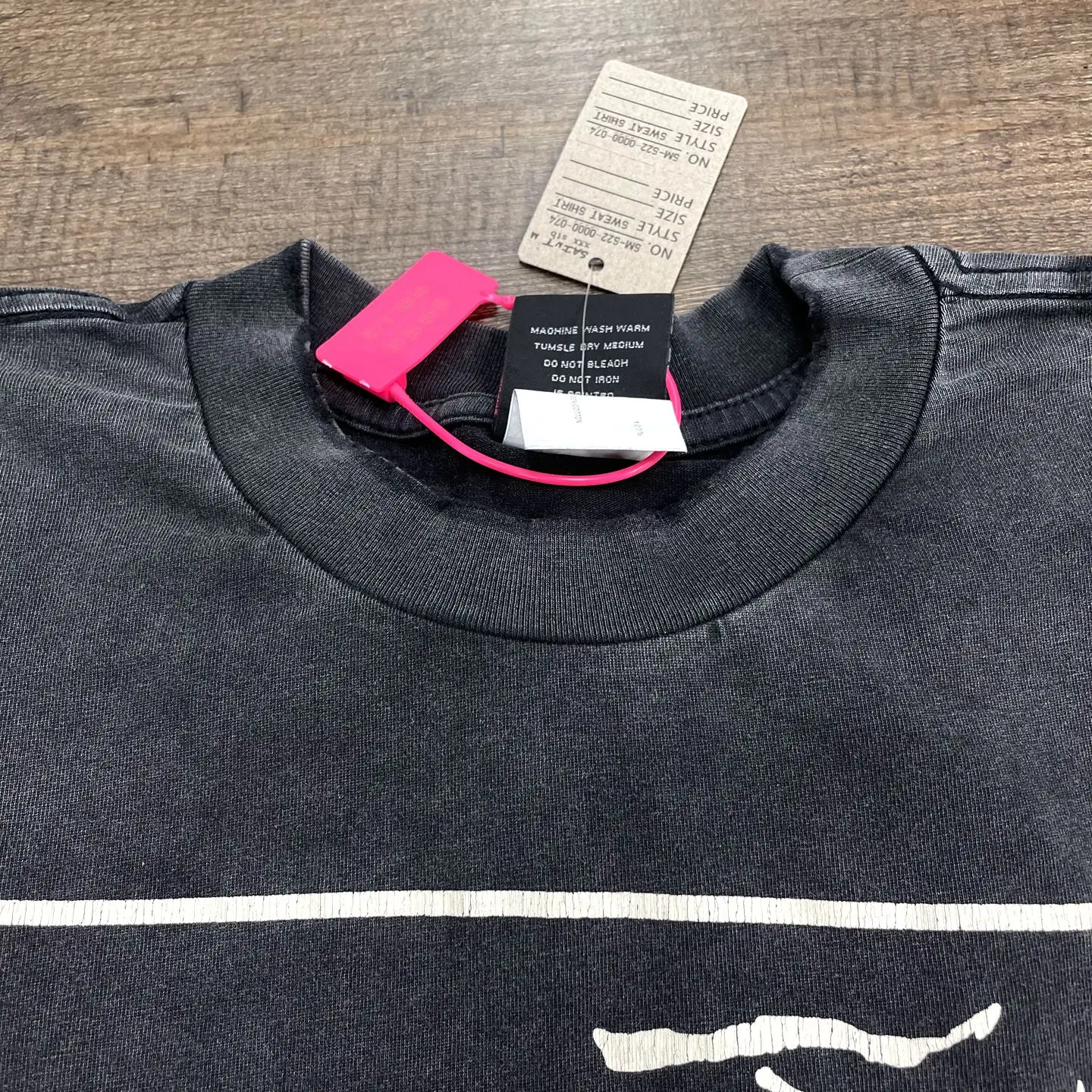 Yao Fashion Saint OF Michael 25SS High Quality Cotton Long Sleeve Tops Tee Streetwear Oversize Casual Y2k Loose T Shirt For Men