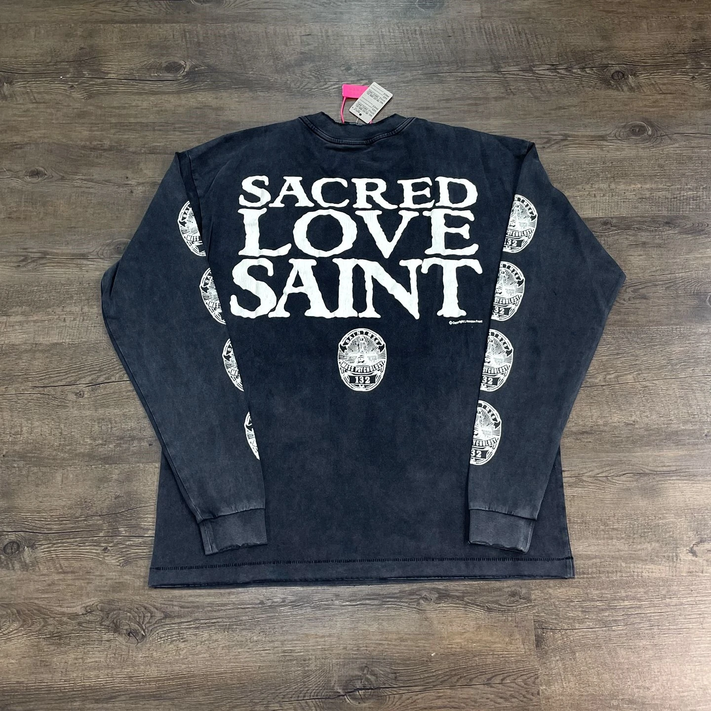 Yao Fashion Saint OF Michael 25SS High Quality Cotton Long Sleeve Tops Tee Streetwear Oversize Casual Y2k Loose T Shirt For Men