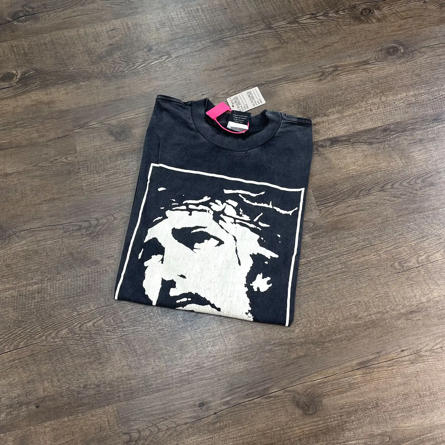 Yao Fashion Saint OF Michael 25SS High Quality Cotton Long Sleeve Tops Tee Streetwear Oversize Casual Y2k Loose T Shirt For Men