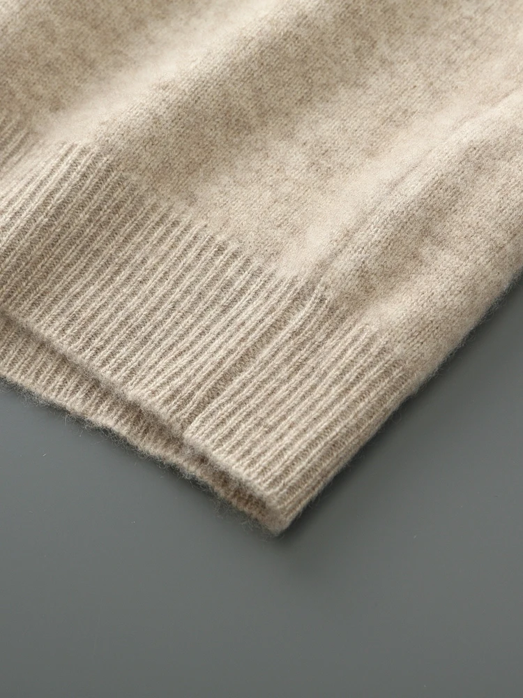 Choice High Quality Men Zipper Wool Cardigan Cashmere Sweater Autumn Winter Thick Smart Casual 100% Merino Wool Knitwear Tops