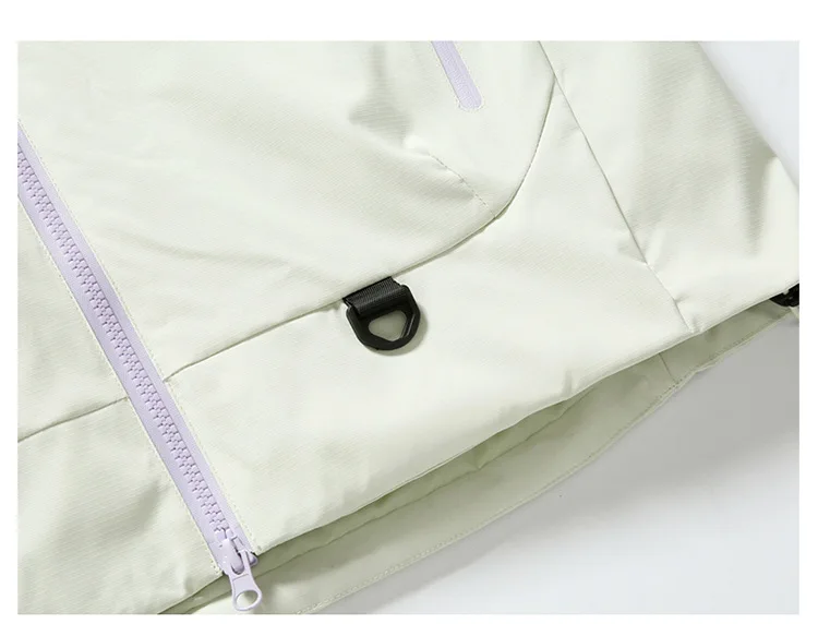 Empty Mountain Rain Hard Shell Windproof and Waterproof Functional Outdoor Three-in-One Hooded Mountaineering Jacket Men Women