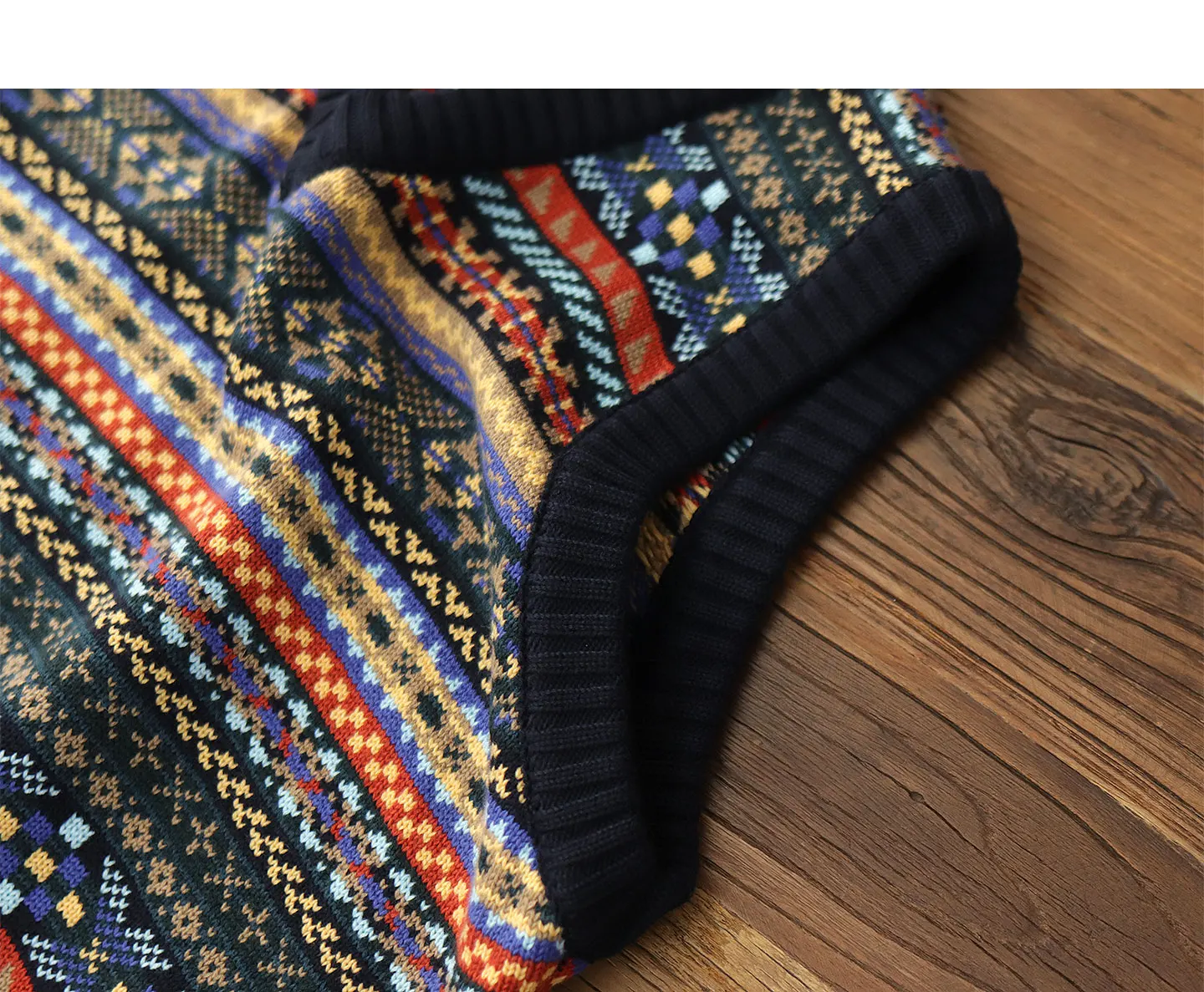 Retro sweater v-neck stacked wool vest autumn and winter sleeveless sweater knitted vest vest for men