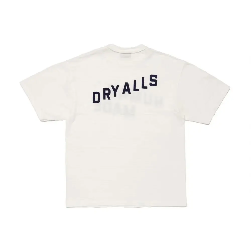 2026 Human Made Graphic Tee Slub Cotton Tubular Seamless Couple Matching Summer Casual