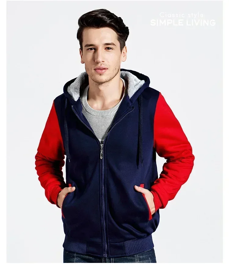 NEW Men's pattern  jacket  Opel car logo for  coat winter casual zipper thicken sweatshirt fashion clothes men clothing32