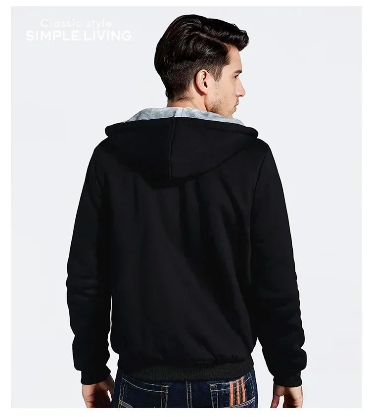 NEW Men's pattern  jacket  Opel car logo for  coat winter casual zipper thicken sweatshirt fashion clothes men clothing32
