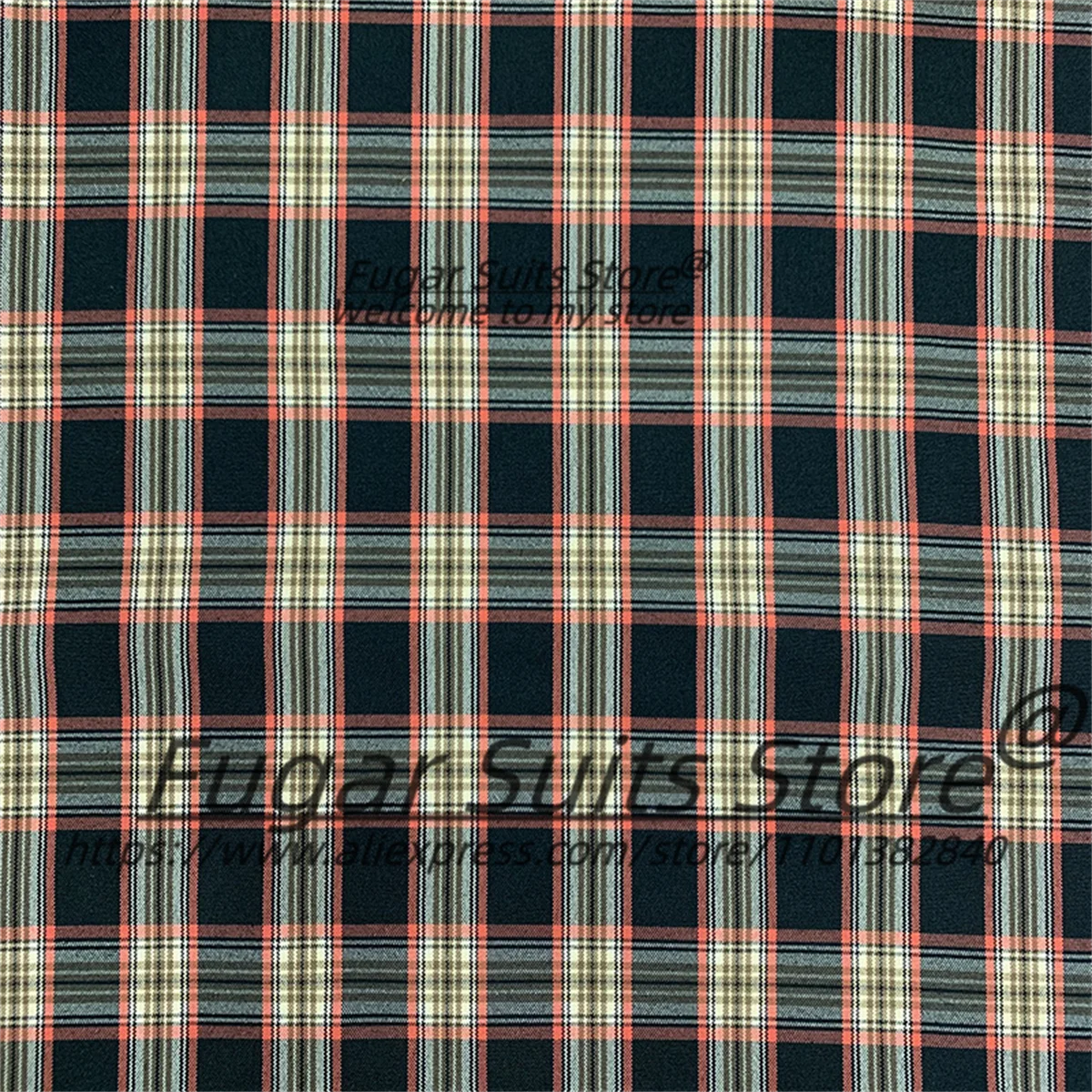 Business Vintage Brown Teal Plaid Men Suits Customized Slim Fit Peak Lapel Groom Wedding Tuxedos Male Prom Blazers 3 Pieces Sets