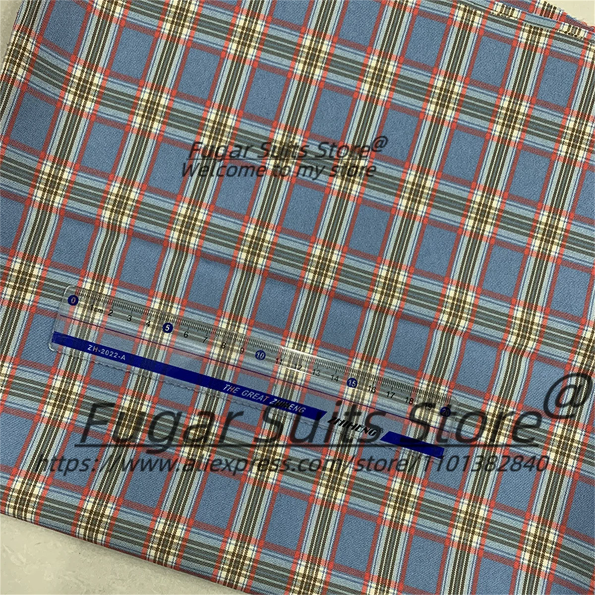Business Vintage Brown Teal Plaid Men Suits Customized Slim Fit Peak Lapel Groom Wedding Tuxedos Male Prom Blazers 3 Pieces Sets