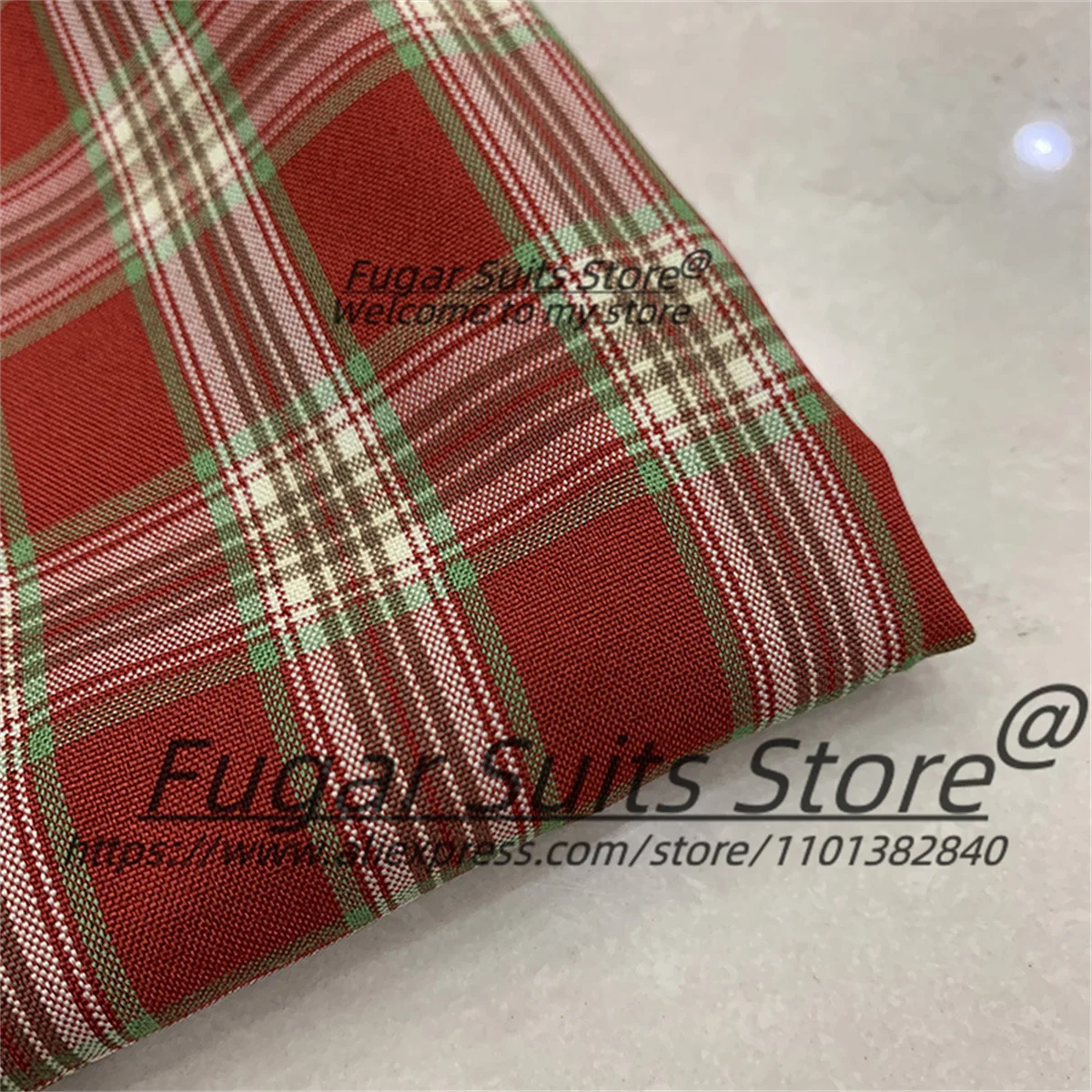 Business Vintage Brown Teal Plaid Men Suits Customized Slim Fit Peak Lapel Groom Wedding Tuxedos Male Prom Blazers 3 Pieces Sets