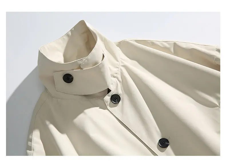 Cityboy Japanese Streetwear Vintage Outdoor Trenchcoat Men Loose Oversize Long Trench Coat Jacket Outerwear Autumn Clothing
