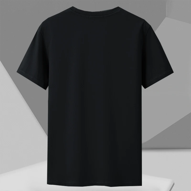 Men's Printed T-shirt Plus Size 110-180kg Loose Short Sleeve Tee Oversized Tops 5XL 6XL 7XL Big Size Men Clothing 티셔츠 Camiseta