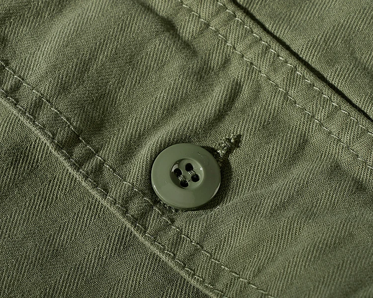Amy Khaki n casual vintage cargo pants men's straight-leg casual pants cotton fishbone woven awl pants