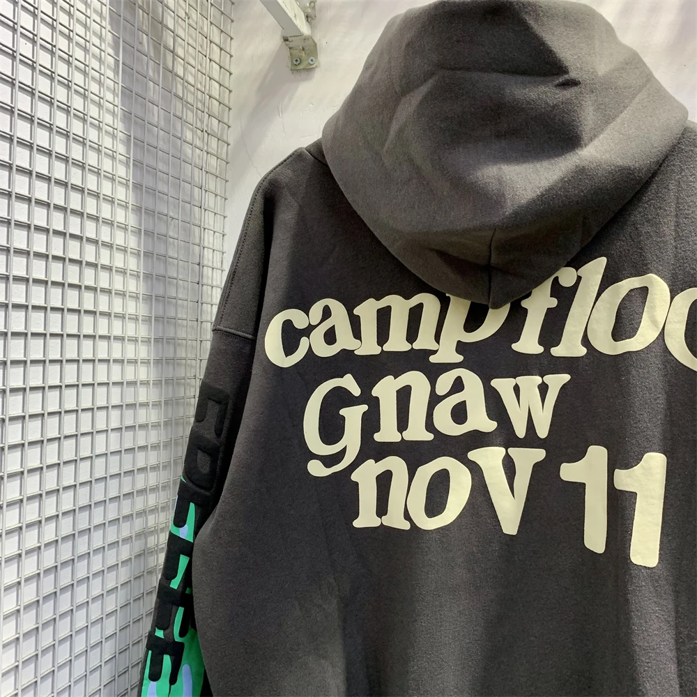 Vintage CPFM Kids See Ghosts FREEEE Hoodie Men Women Puff Print Sweatshirts Oversize Pullovers Hooded