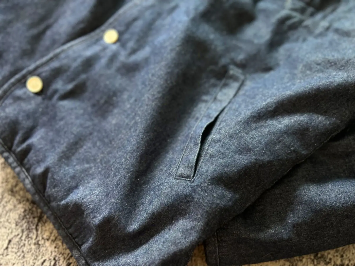 Japanese Retro Style Thickened Warm Autumn Winter Stand Up Collar Jackets Casual Versatile Denim Cotton Padded Coats for Men