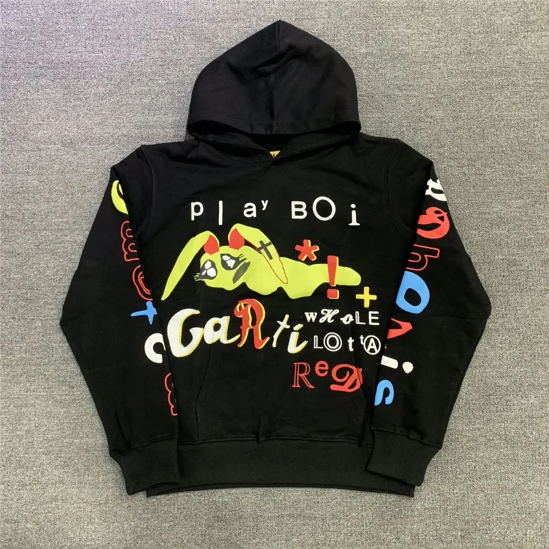 Foaming Printing CPFM.XYZ FOR MOTM III I AM CURIOUS Hoodie Men Women 1:1 High-Quality Oversize Pullovers Foam Print Hoody