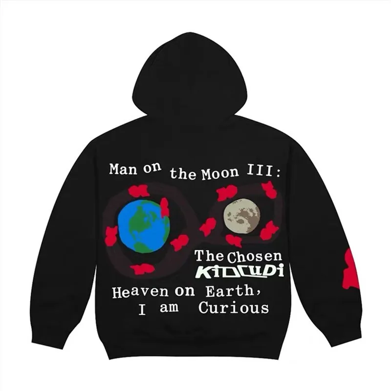 Foaming Printing CPFM.XYZ FOR MOTM III I AM CURIOUS Hoodie Men Women 1:1 High-Quality Oversize Pullovers Foam Print Hoody