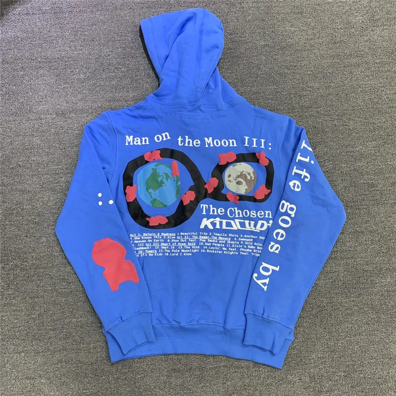 Foaming Printing CPFM.XYZ FOR MOTM III I AM CURIOUS Hoodie Men Women 1:1 High-Quality Oversize Pullovers Foam Print Hoody