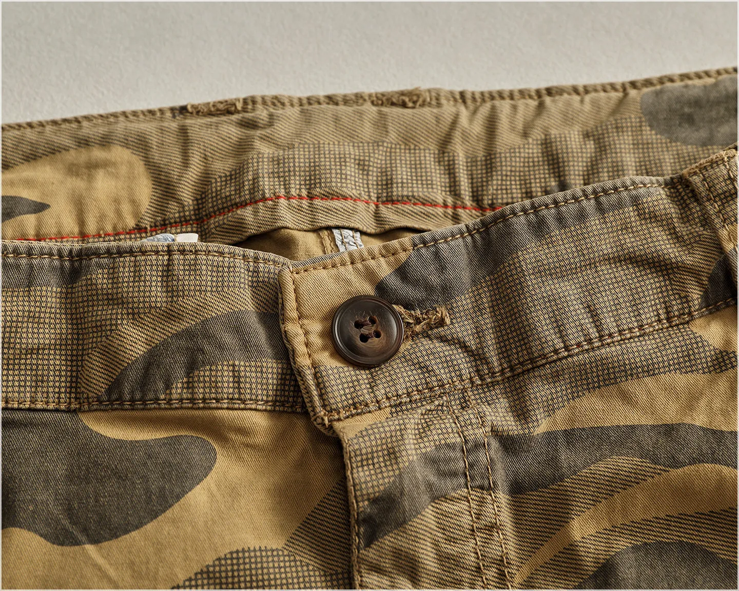 Autumn New American Retro Comfortable Camouflage Stretch Cargo Pants Men's Fashion Loose Multi-pocket Straight Casual Trousers