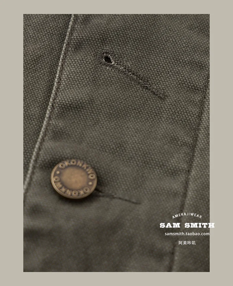 Heavyweight Amekaji American Retro Double-layer 12oz Canvas Outdoor Layered Vest Pockets Workwear Vest for Men Spring Autumn