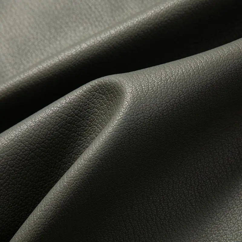 Men's Fashion Casual Large-Sized Goatskin Leather Jacket Lapel Coat High-End Spring Autumn 2025