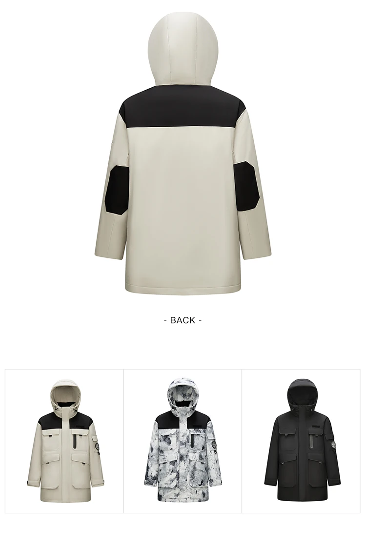 Semir Goose Down Jacket Men Waterproof Windproof Thermal Hooded Thickened 2026inter Man Clothing