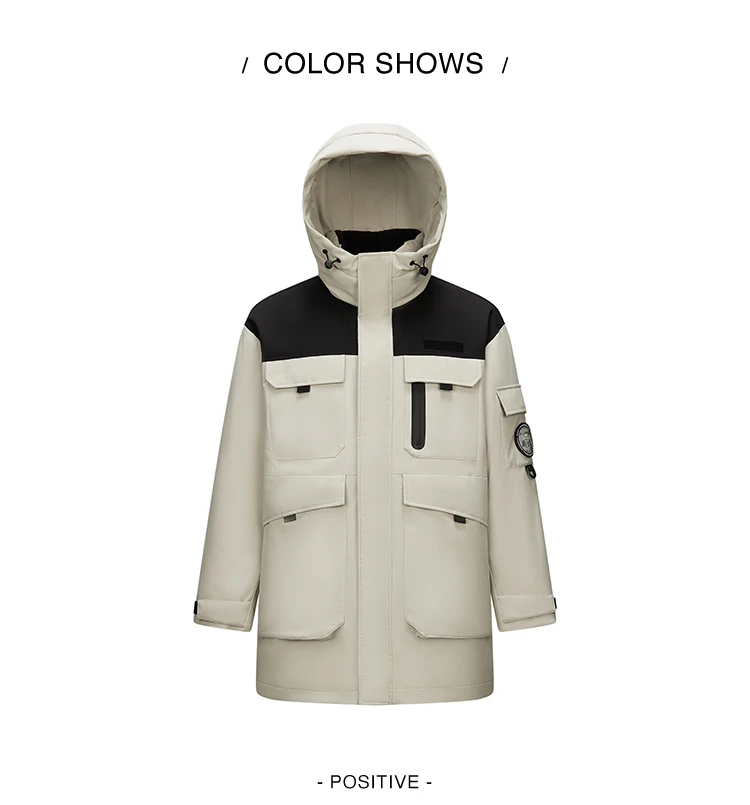 Semir Goose Down Jacket Men Waterproof Windproof Thermal Hooded Thickened 2026inter Man Clothing