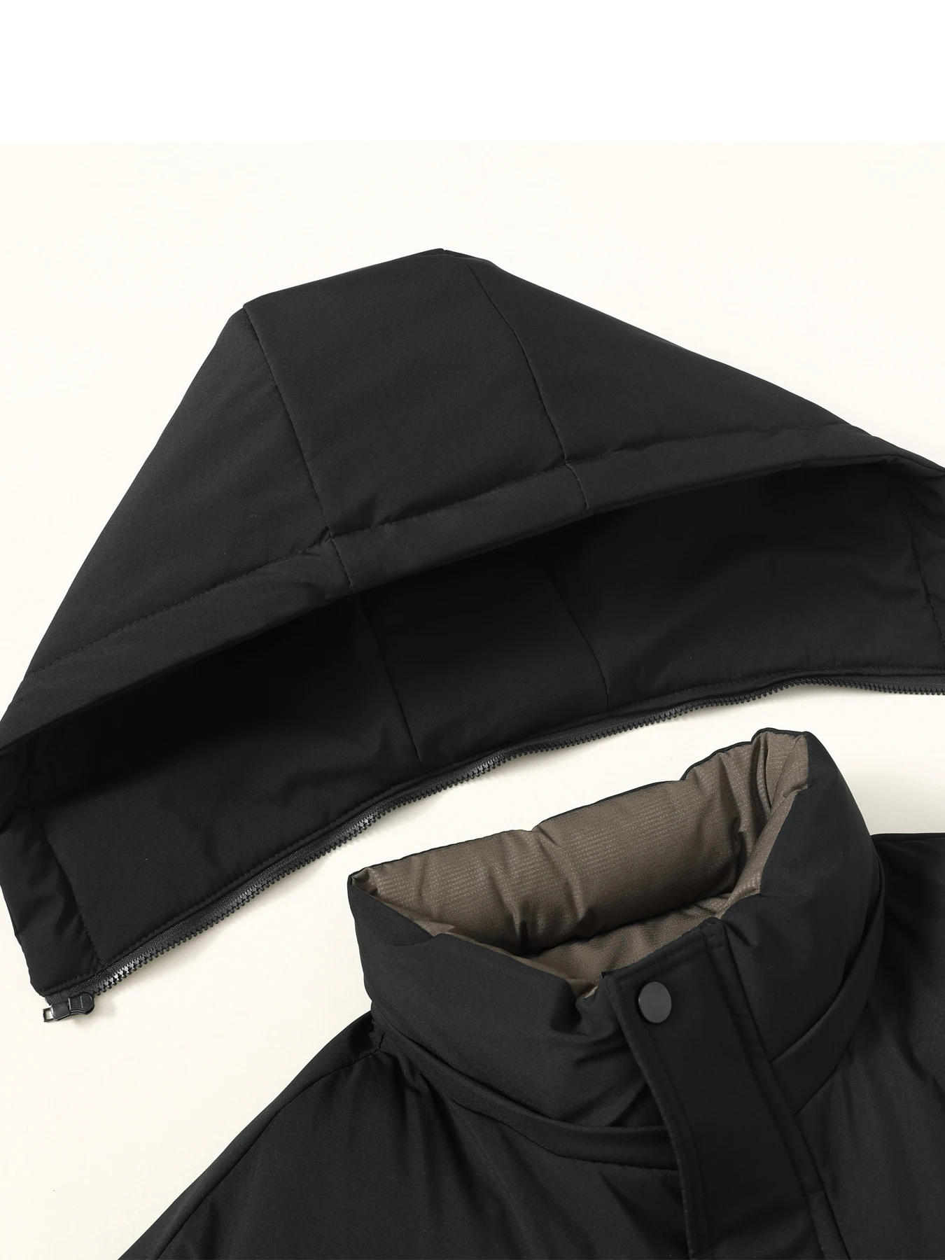 2026 Winter New Style Men's Detachable Hat Casual Business Cotton Jacket Warm Jacket Outdoor Clothing for Men