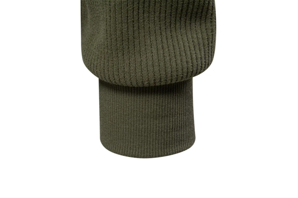 AIOPESIN Men's Winter Thermal Cotton Zipper Sweater Slim Fit Soft Shell Pullover Sweatshirt Luxury Underlayer Top