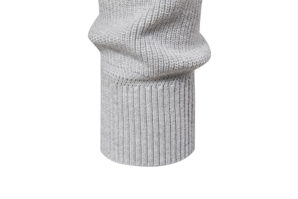 AIOPESON Mens Autumn Winter Cotton Quarter Zipper Sweater Fashion Casual Social Brand Quality Knitted Sweater for Men