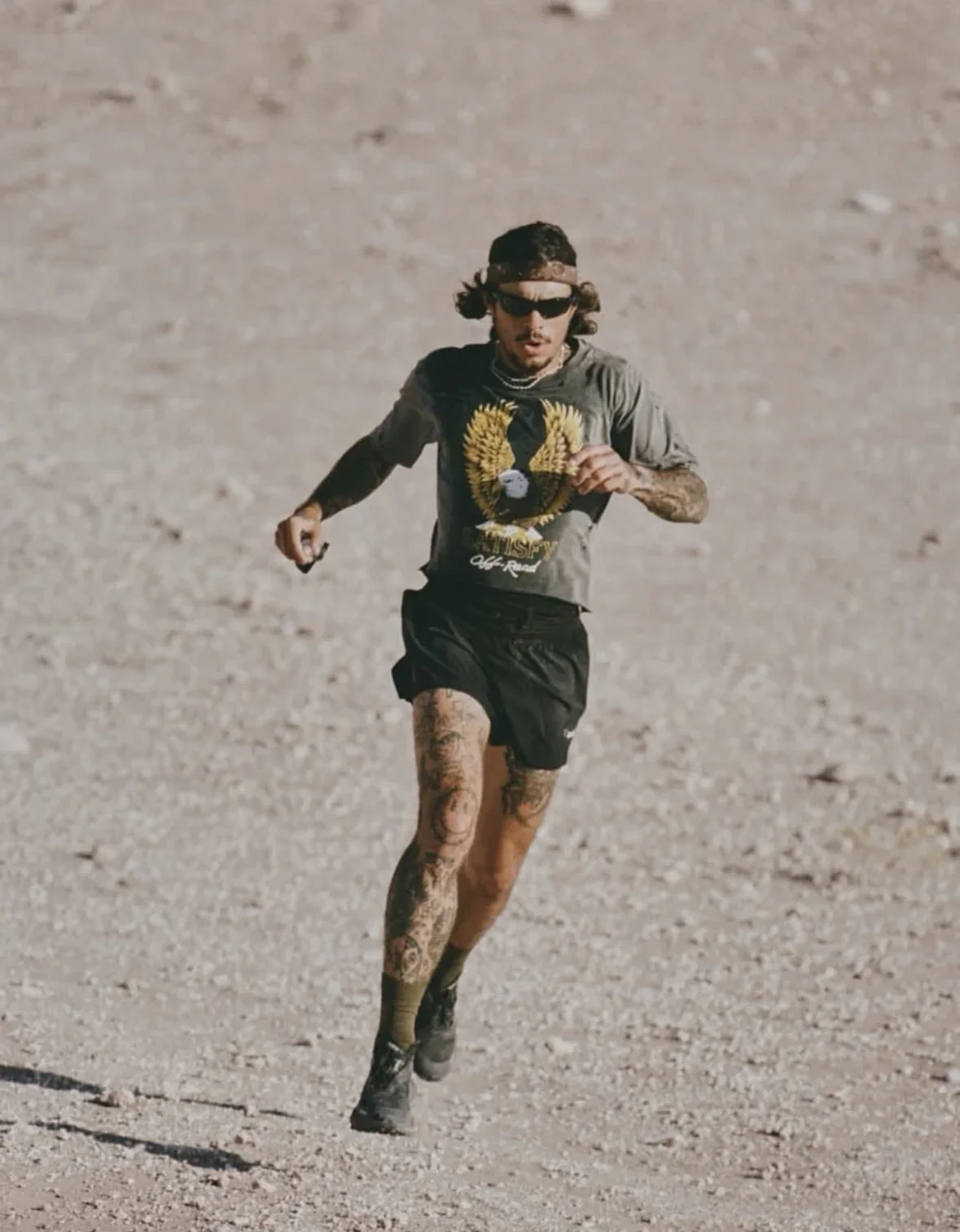 Satisfy Running Desert Rats 001 Drop Shirt
