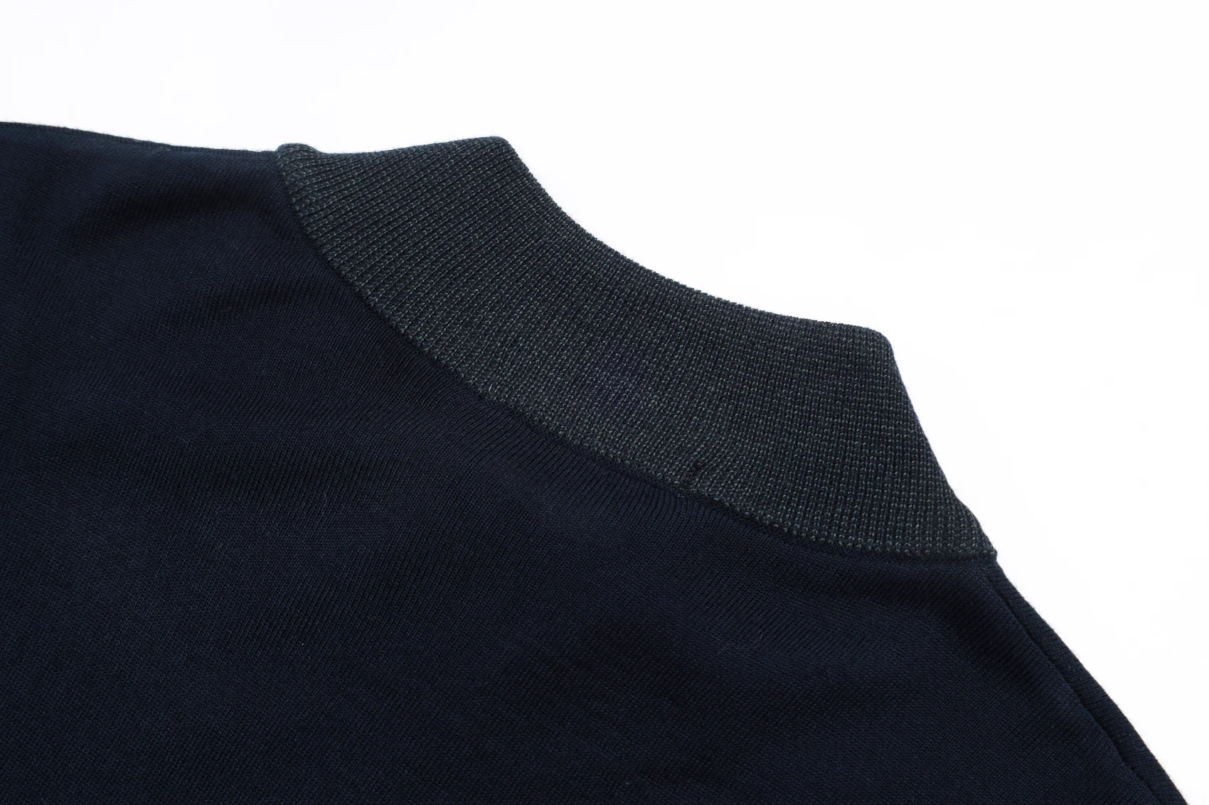OECHSLI Sweater Wool men's 2025 Autumn Winter new warm zipper elasticity knitting Long sleeves stand collar big size M-5XL