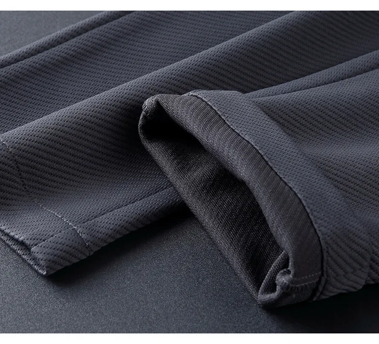 Spring and Autumn New Sportswear Suit Men's Casual Breathable High-end Jacket Trousers Stand-up Collar Zipper Open Mens Clothes