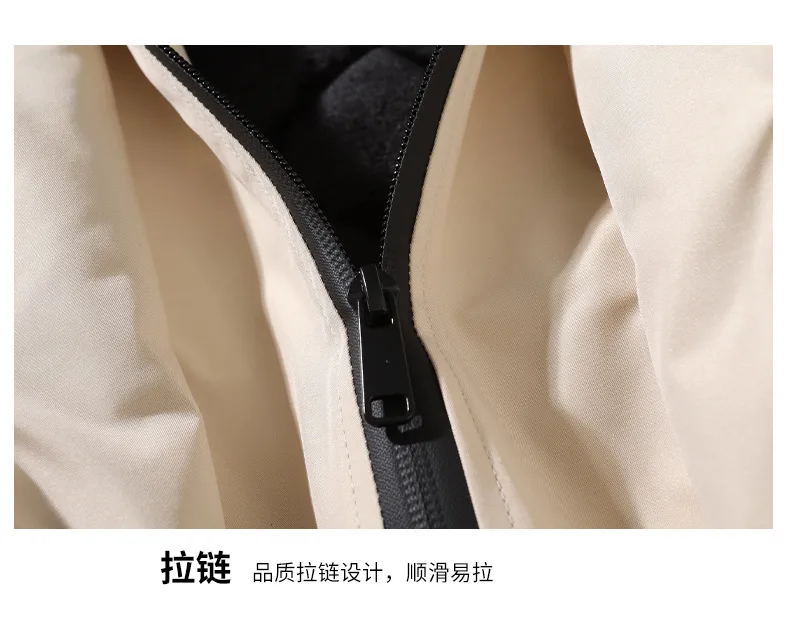 Big Size 9XL Men's Long Trench Coat Hood Fleece Thick Windbreaker Male Autumn Winter Lightweight Plus Large Oversize Hat Zipper