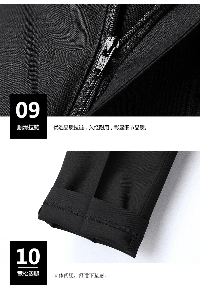 8XL Suit (Blazer+pants) Fashion Business Gentleman Italian Style Slim Solid Color Professional Suit Wedding Groom Best Man Suit