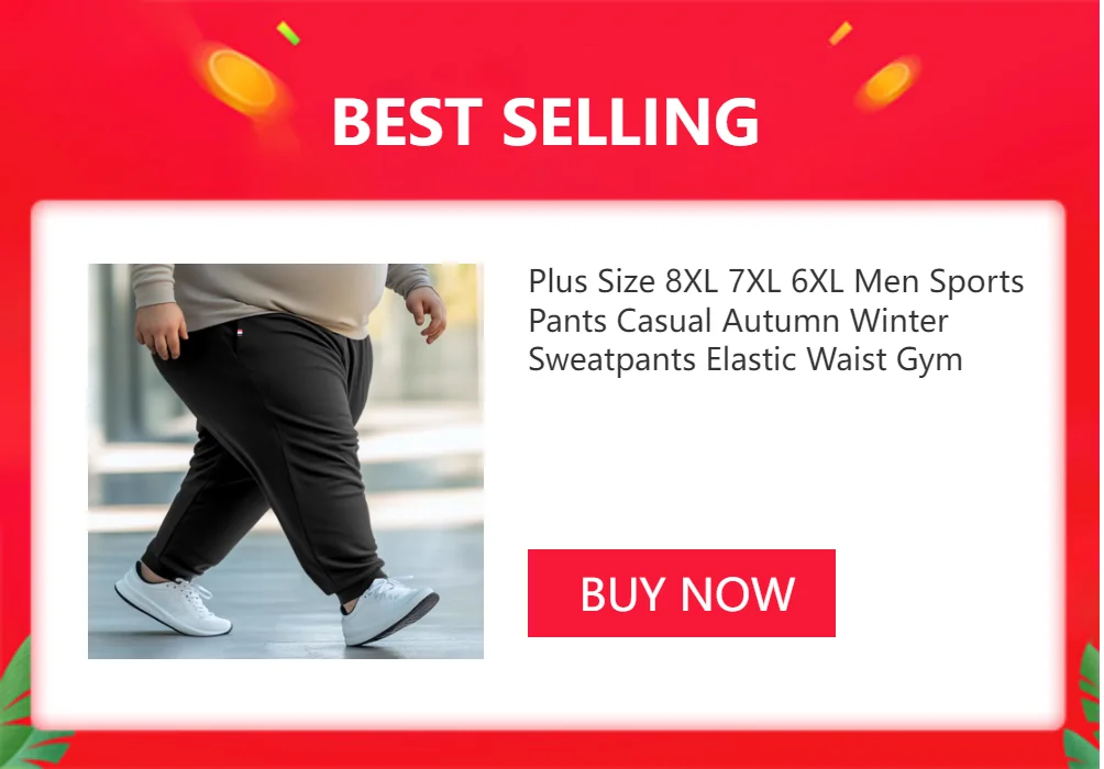 Breathable Men's Casual Pants Quick Dry Straight Elastic Waist Jogger Sweatpants Korean Classic Sport Trousers Plus Size 8XL 9XL