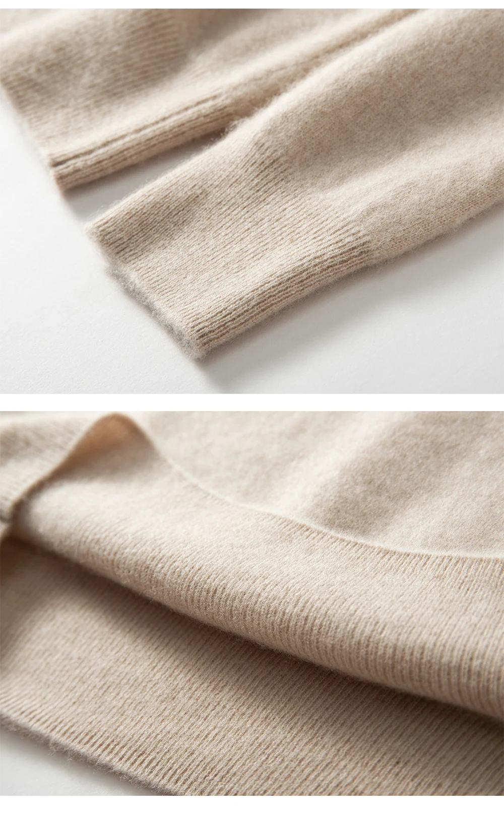 100% Cashmere Men's Pullover Business Casual Solid Knitted Sweater Loose Pull Round Neck Collar Tops Basic Versatile Jumper