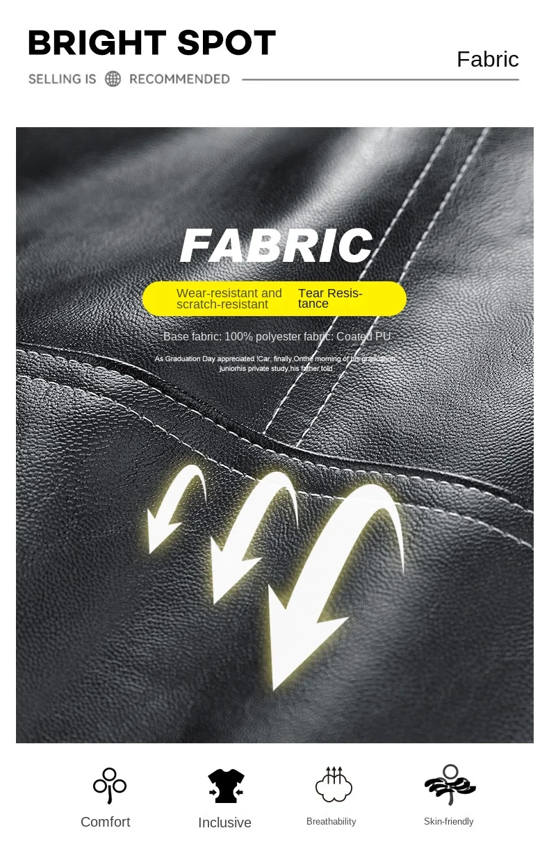 Europe The United States Trend Leather Jacket Spring Autumn New Loose Trend Men's Couple Jacket Lapel Motorcycle Handsome Coats