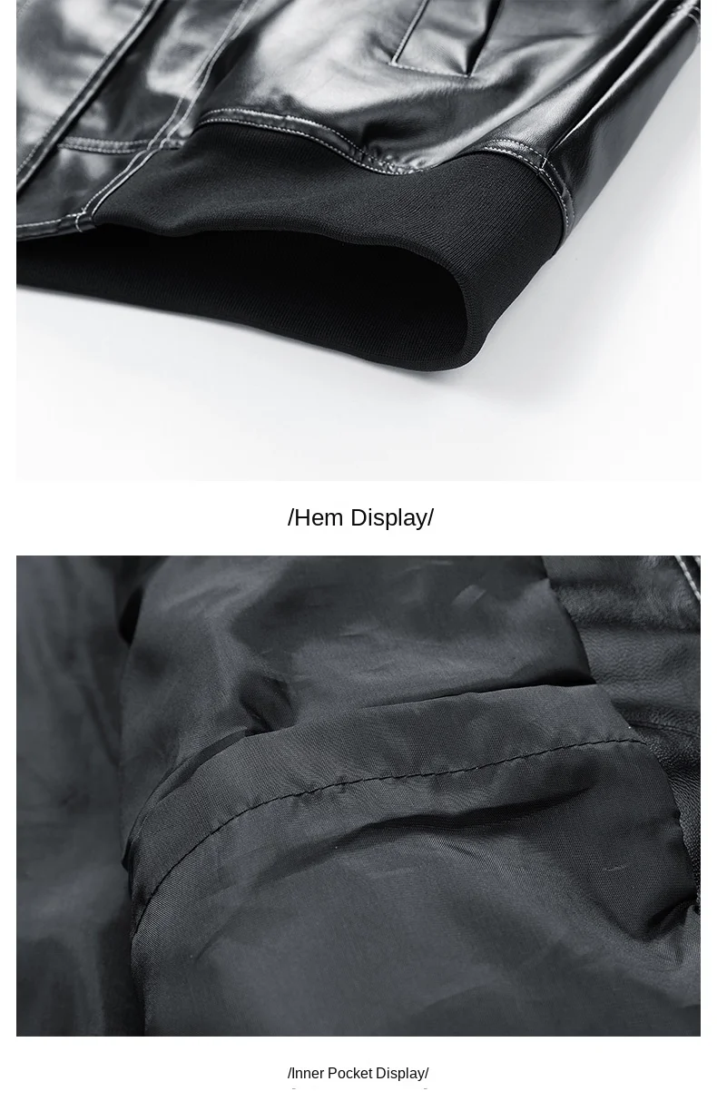 Europe The United States Trend Leather Jacket Spring Autumn New Loose Trend Men's Couple Jacket Lapel Motorcycle Handsome Coats