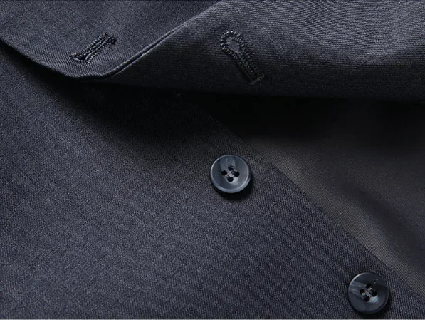 2026 High Quality Men's Solid Color Smart Casual Business Single Suit For Wedding Banquet Groom Best Man Fashion Trend