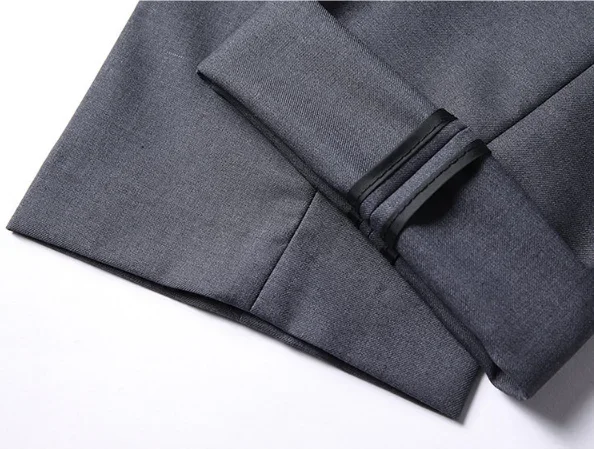 2026 High Quality Men's Solid Color Smart Casual Business Single Suit For Wedding Banquet Groom Best Man Fashion Trend