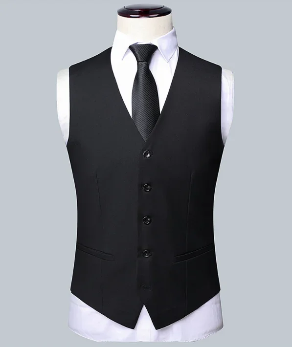 2026 High Quality Men's Solid Color Smart Casual Business Single Suit For Wedding Banquet Groom Best Man Fashion Trend