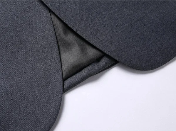 2026 High Quality Men's Solid Color Smart Casual Business Single Suit For Wedding Banquet Groom Best Man Fashion Trend