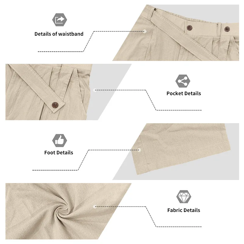 Spring Autumn Linen Men's Casual Set Amazon Loose Lapel Long Sleeve Shirt & Long Pants 2 Piece Set Wholesale