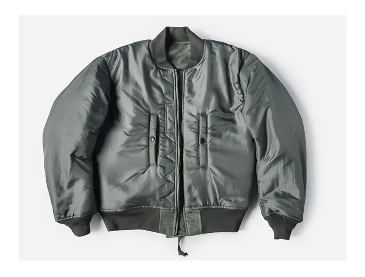 MA-1 Bomber Jacket Trendy Military-Style Waterproof Autumn Winter Jacket MA-1 Combat Flying Jacket