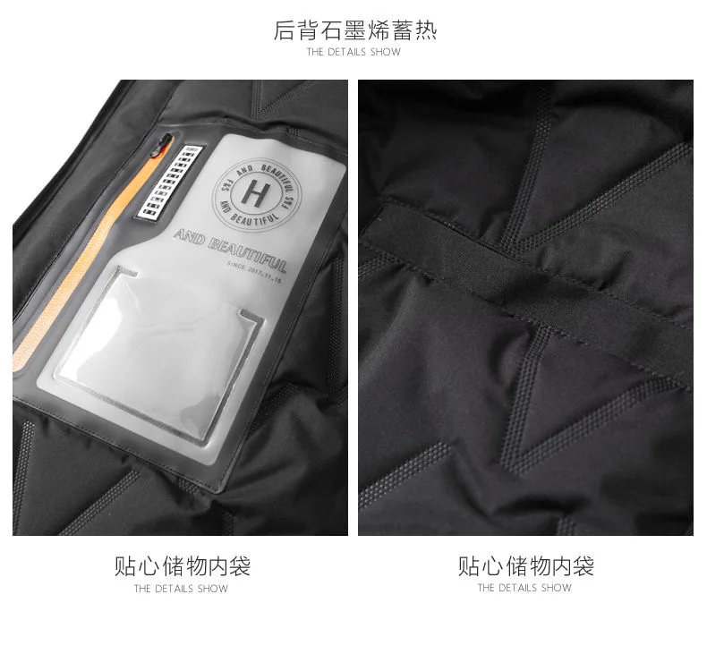 2024 Autumn and Winter New Fashion Trend Thick Warm Hooded Cotton-Padded Jacket Men's Casual Loose Comfortable Plus Size Coat