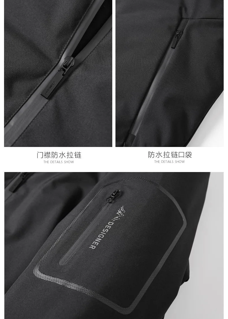 2024 Autumn and Winter New Fashion Trend Thick Warm Hooded Cotton-Padded Jacket Men's Casual Loose Comfortable Plus Size Coat