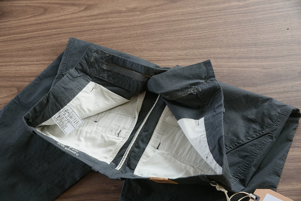 Summer New American Retro Thin Straight Leg Quick-drying Casual Pants Fashion Simple Breathable Loose Ankle-length Trousers